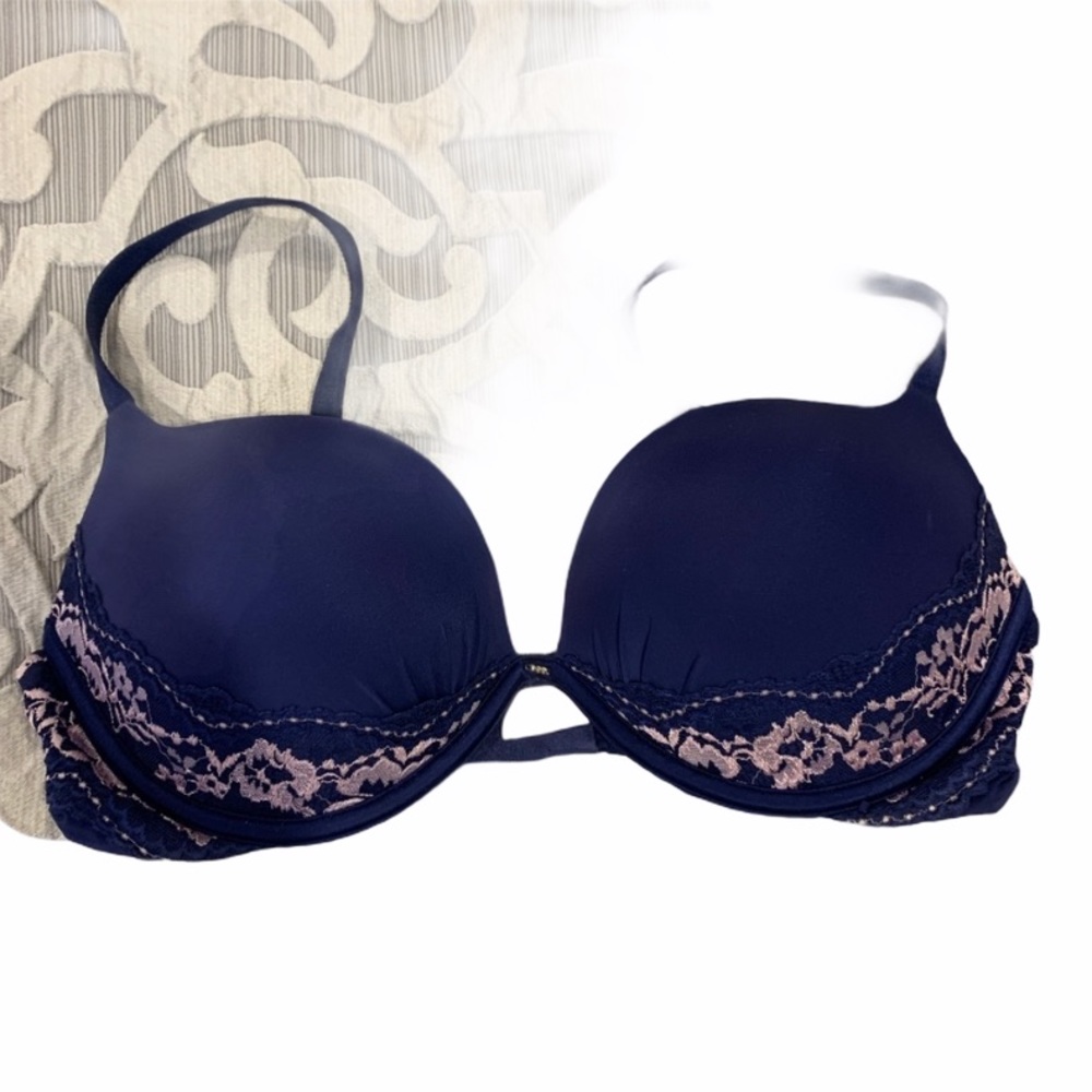 Victoria secret blue push up bra size 34D